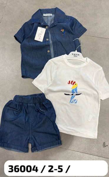 Костюм Тройка Для Мальчика Vaya (2-3-4-5лет)