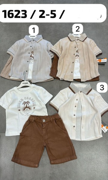 Костюм Тройка Для Мальчика Wision (2-3-4-5лет)