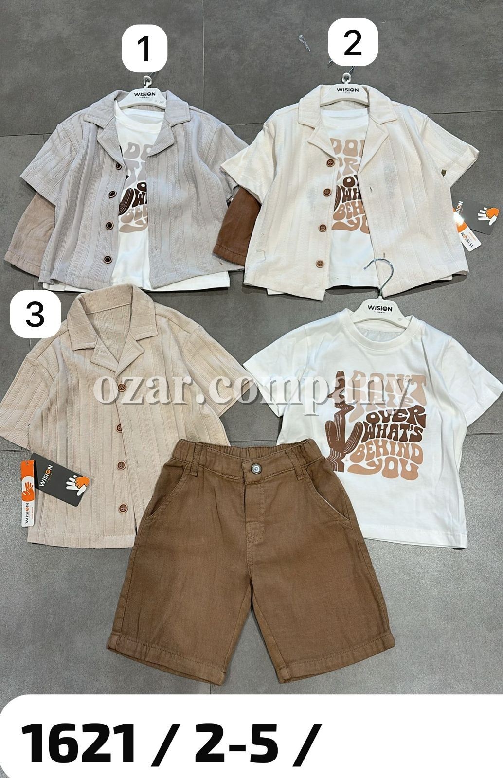 Костюм Тройка Для Мальчика Wision (2-3-4-5лет)