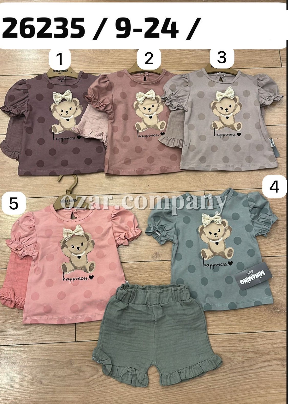 Костюм Для Девочки Minamino (9-12-18-24мес.)