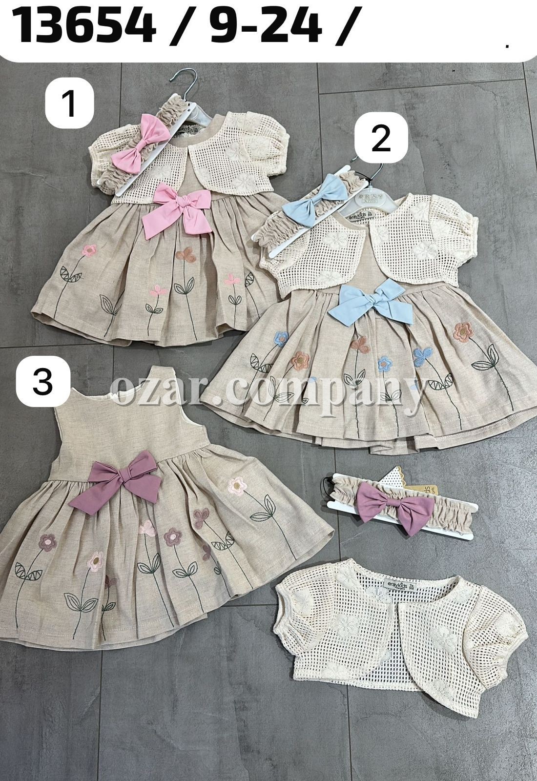 Платье Для Девочки Eray Kids (9-12-18-24мес.)