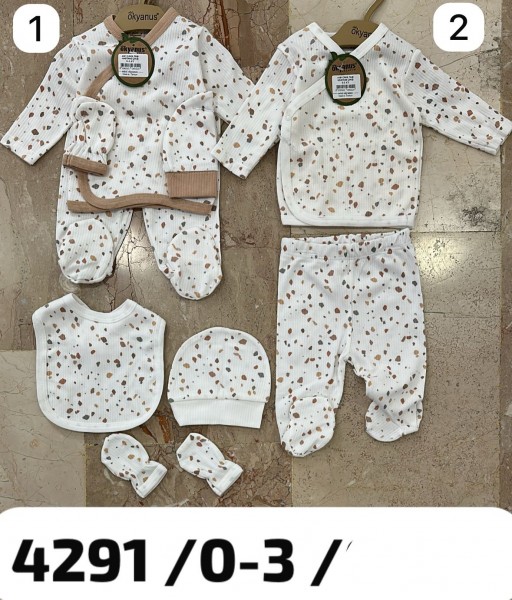 Комплект Для Новорождённых Okyanus (0-3мес.)