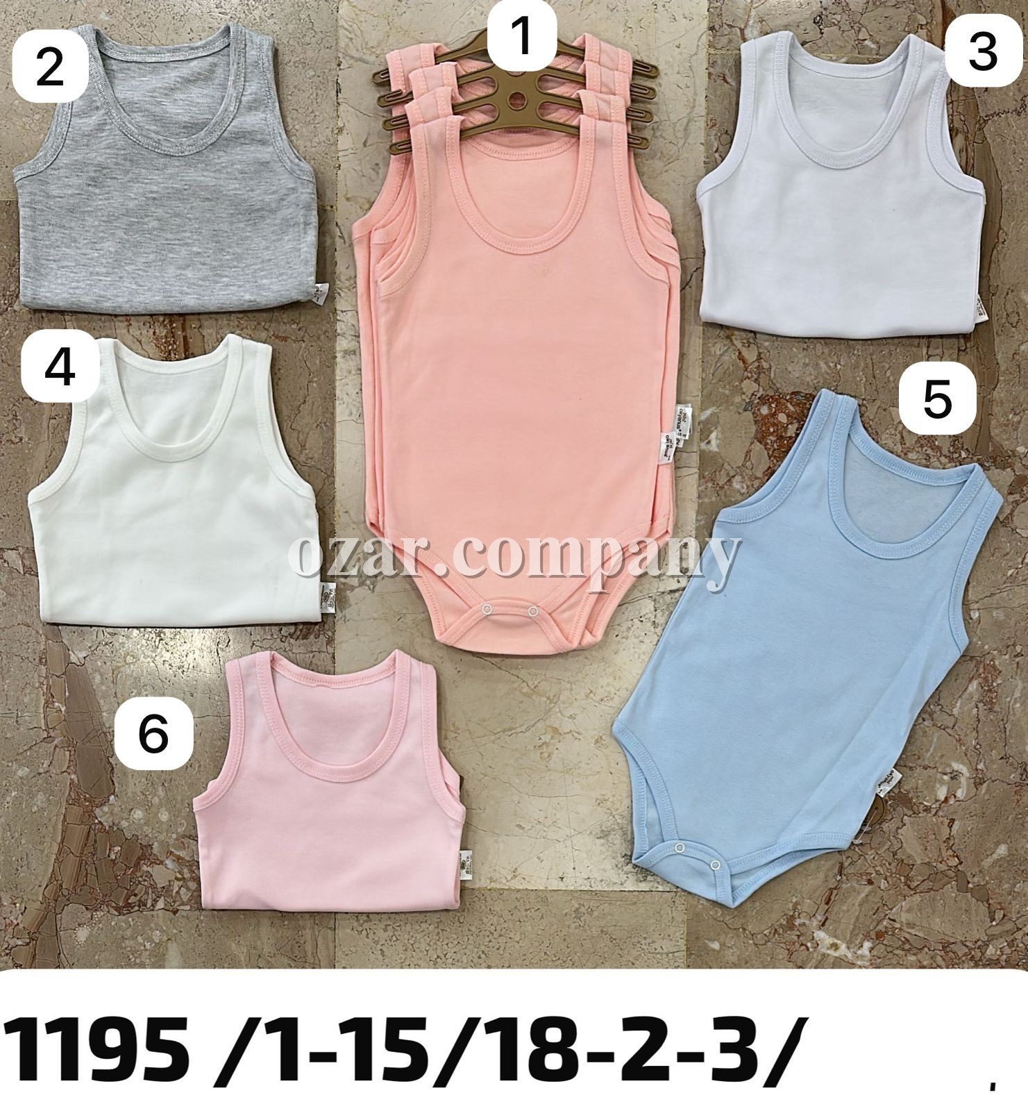 Бодик Для Новорождённых Okyanus (1-15/18-24-36мес.)