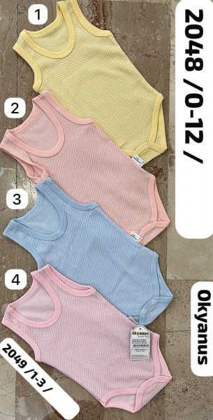 Бодик Для Новорождённых Okyanus (0-3/3-6/6-9/9-12мес.)