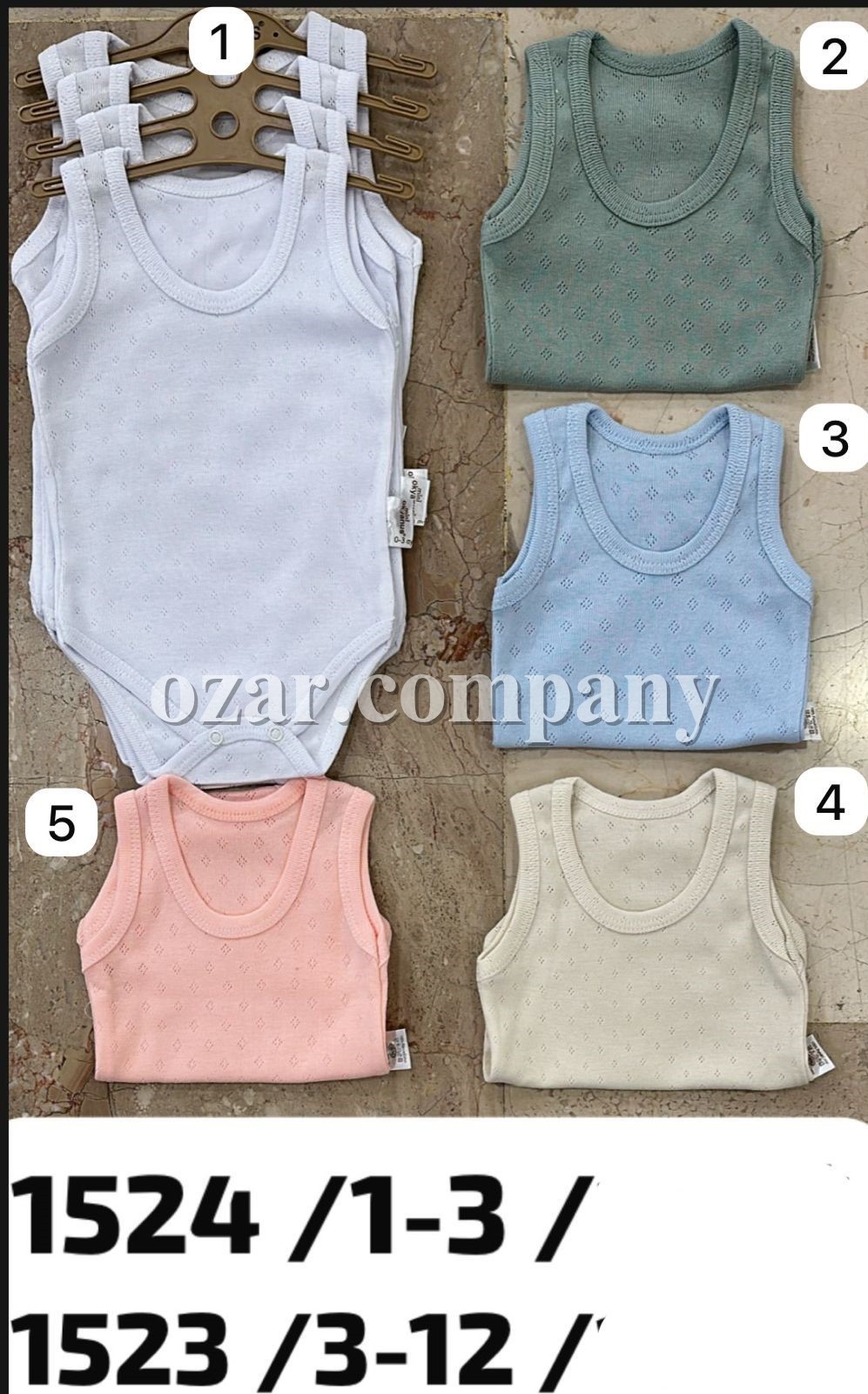 Бодик Для Новорождённых Okyanus (1-2-3лет) 