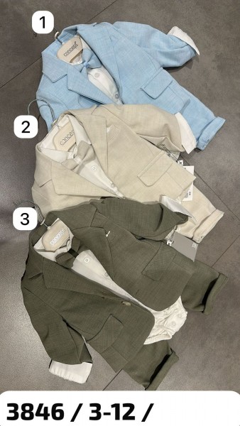 Костюм Тройка Для Мальчика Concept (3-6-9-12мес.)