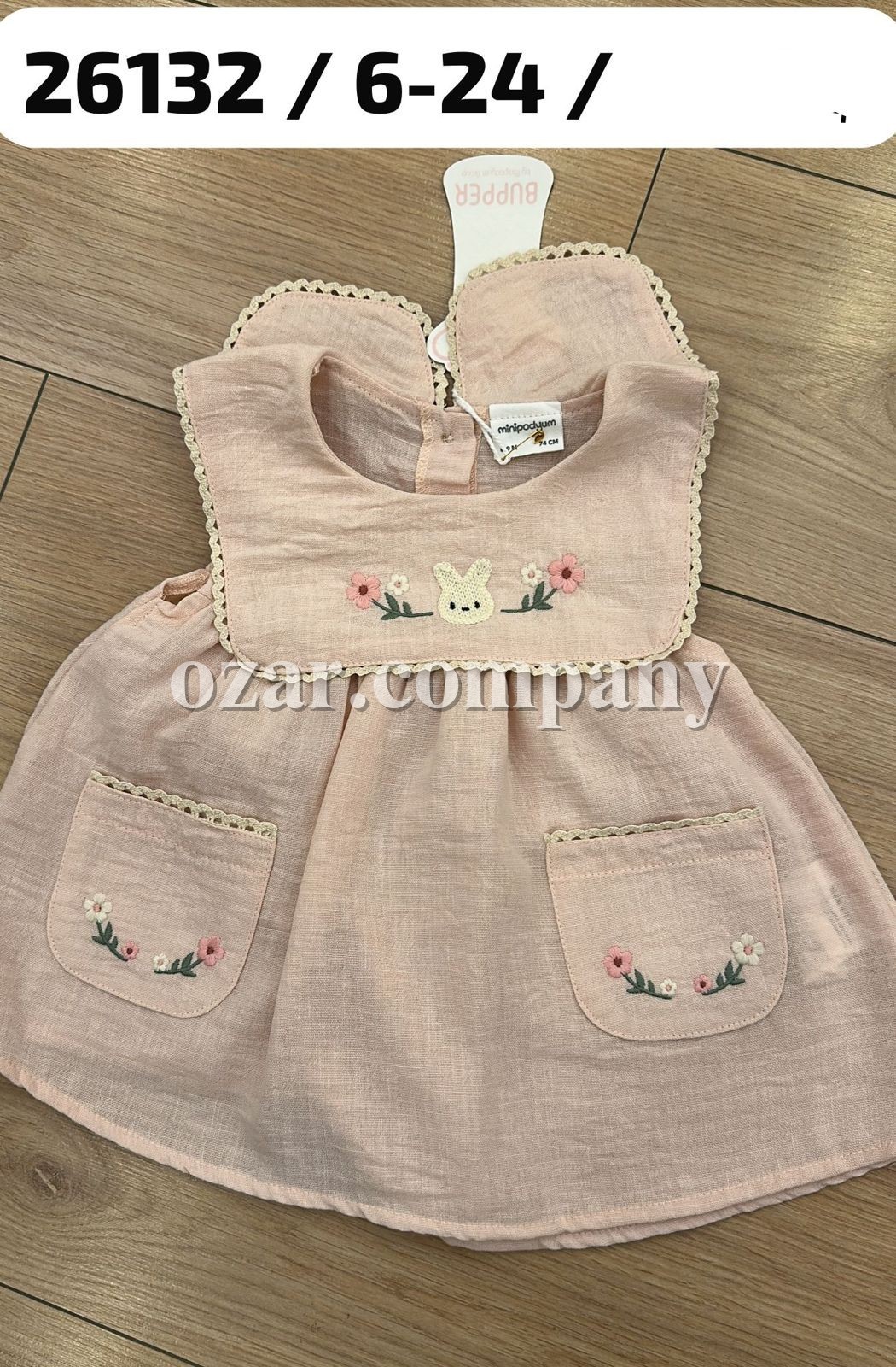 Платье Для Девочки Bupper Minipodyum (6-9/9-12/12-18/18-24мес.)