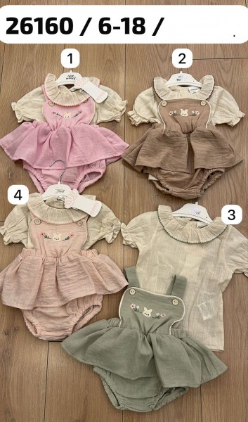 Комплект Для Девочки Bupper Minipodyum (6-9-12-18мес.)