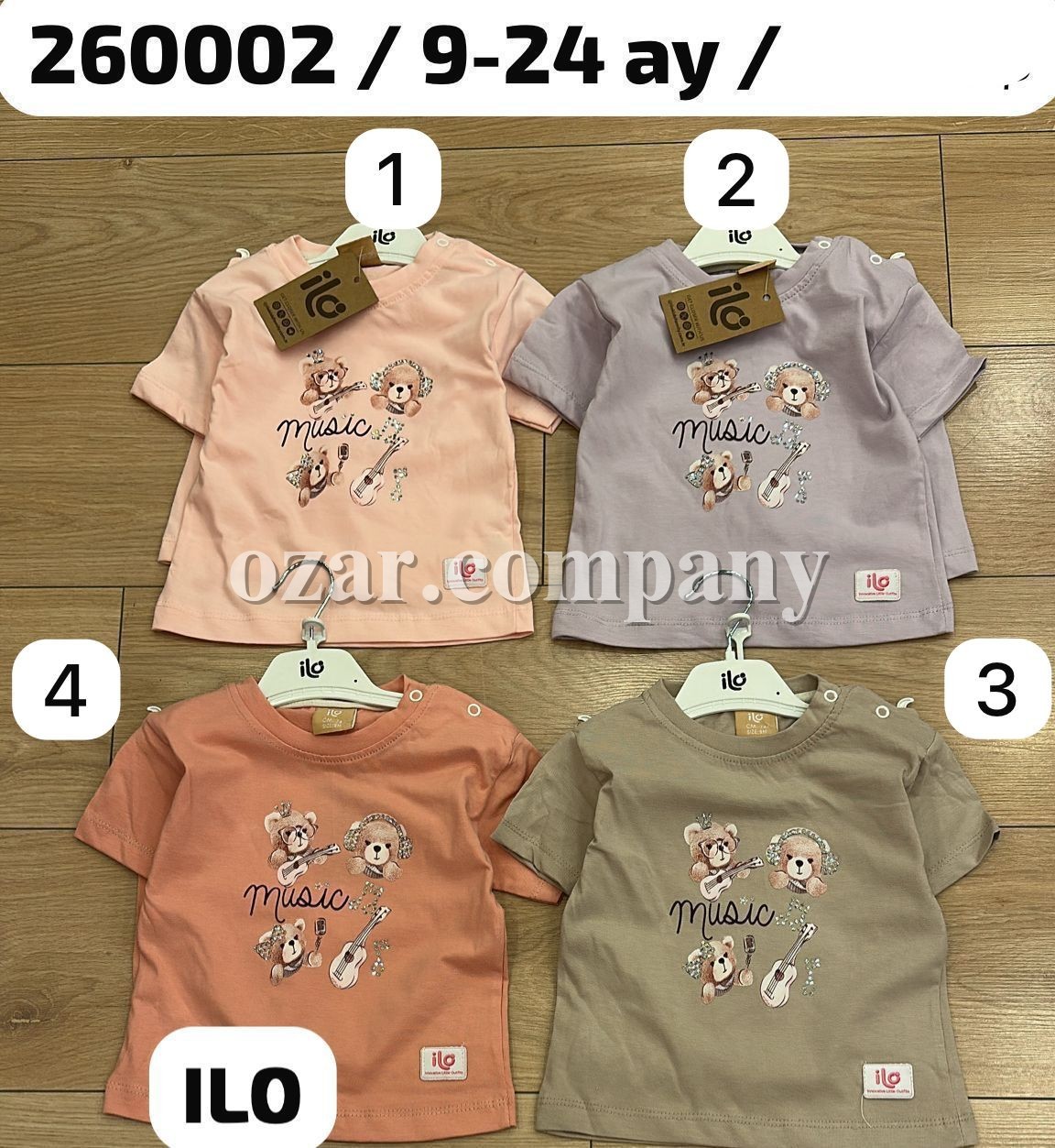 Костюм Для Девочки ILO (9-12-18-24мес.)