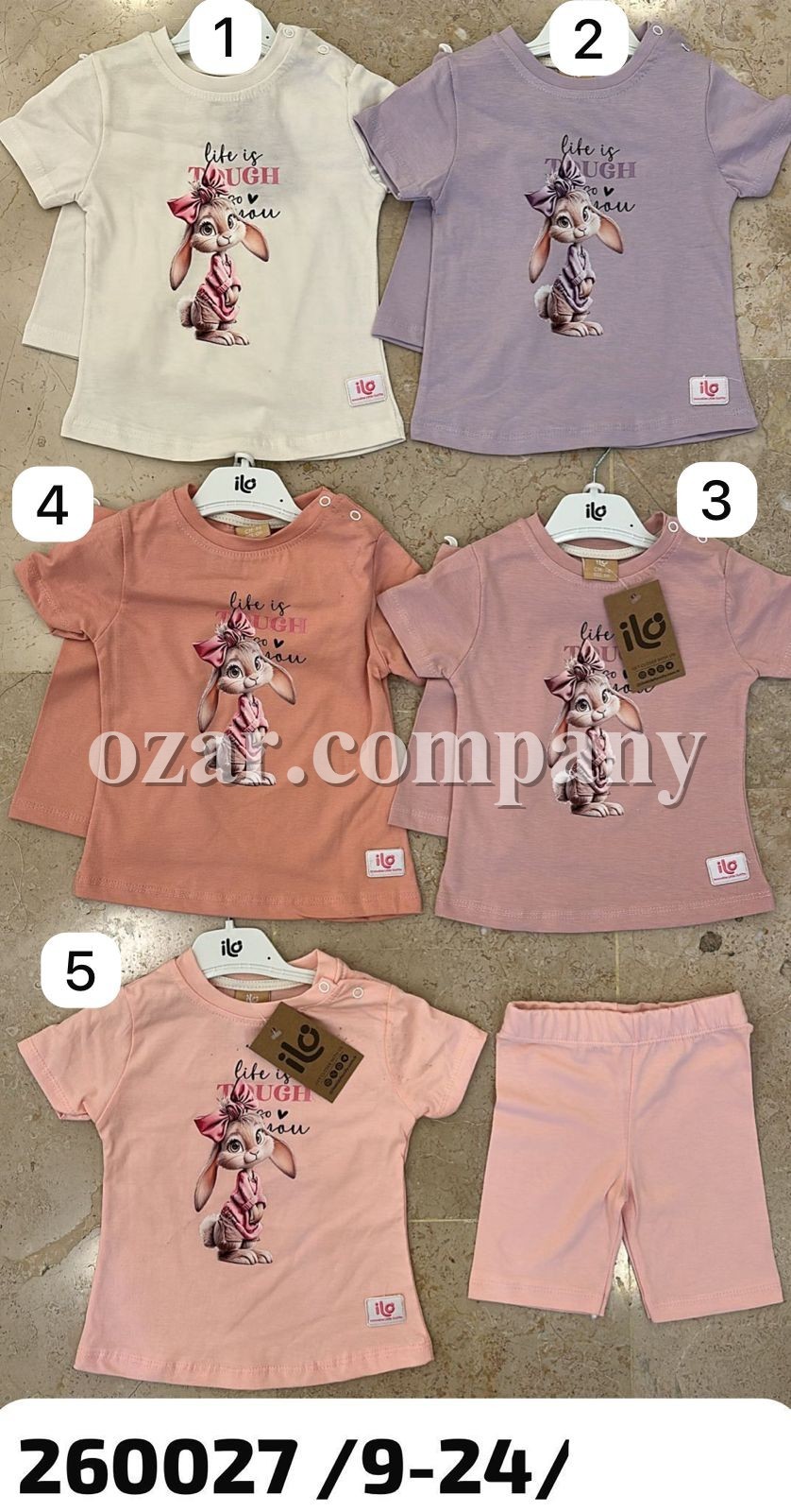 Костюм Для Девочки ILO (9-12-18-24мес.)