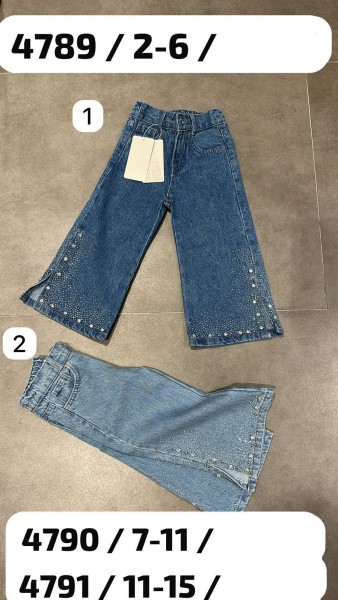 Джинсы Для Девочки City Wear (2-3-4-5-6лет) 