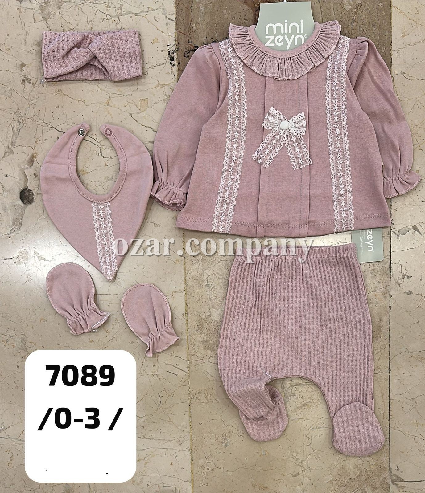 Комплект Для Девочки Mini Zeyn (0-3мес.)