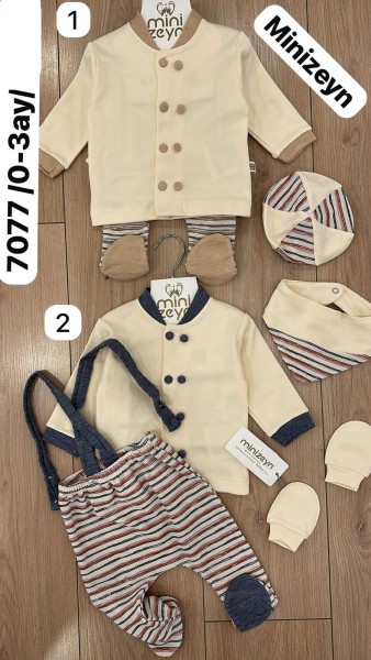 Комплект Для Мальчика Mini Zeyn (0-3мес.)