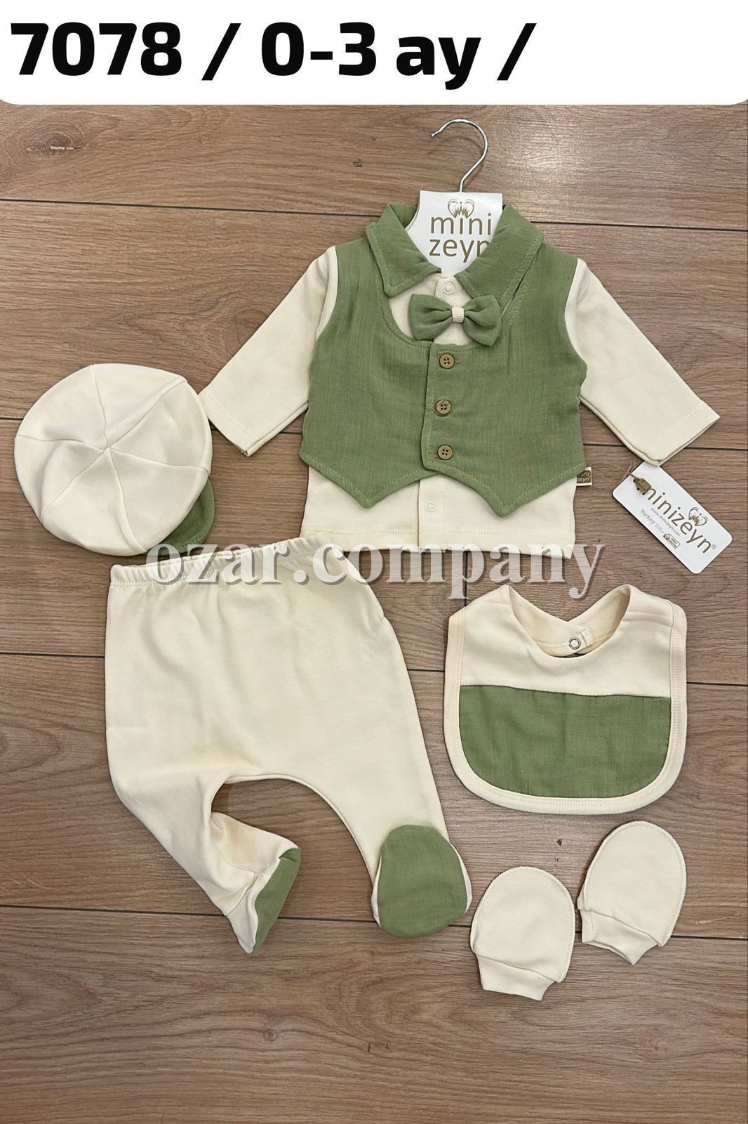 Комплект Для Мальчика Mini Zeyn (0-3мес.)