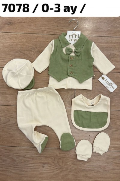 Комплект Для Мальчика Mini Zeyn (0-3мес.)