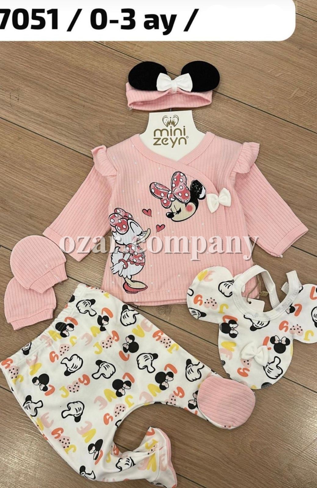 Комплект Для Девочки Mini Zeyn (0-3мес.)