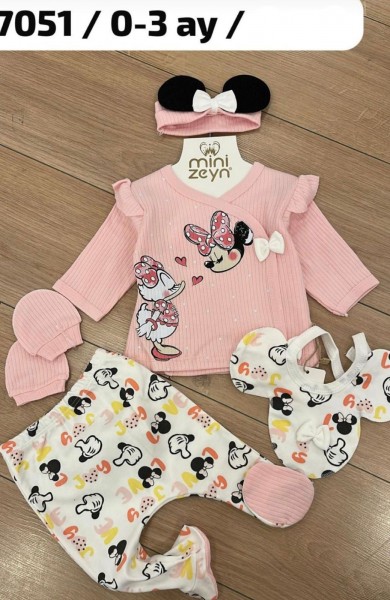 Комплект Для Девочки Mini Zeyn (0-3мес.)