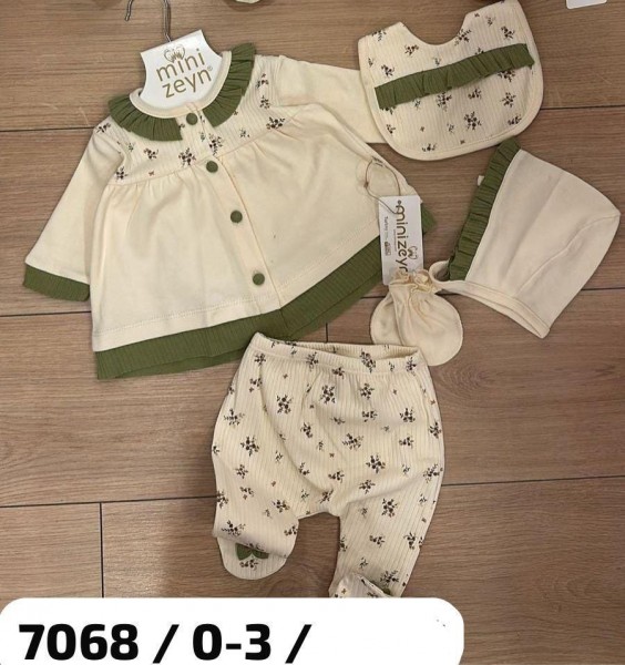 Комплект Для Девочки Mini Zeyn (0-3мес.)