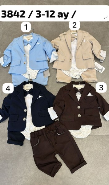 Костюм Тройка Для Мальчика Concept (3-6-9-12мес.)