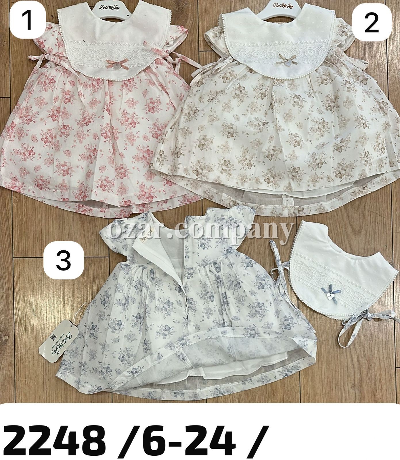 Платье Для Девочки Bello Joy (6-9/9-12/12-18/18-24мес.)