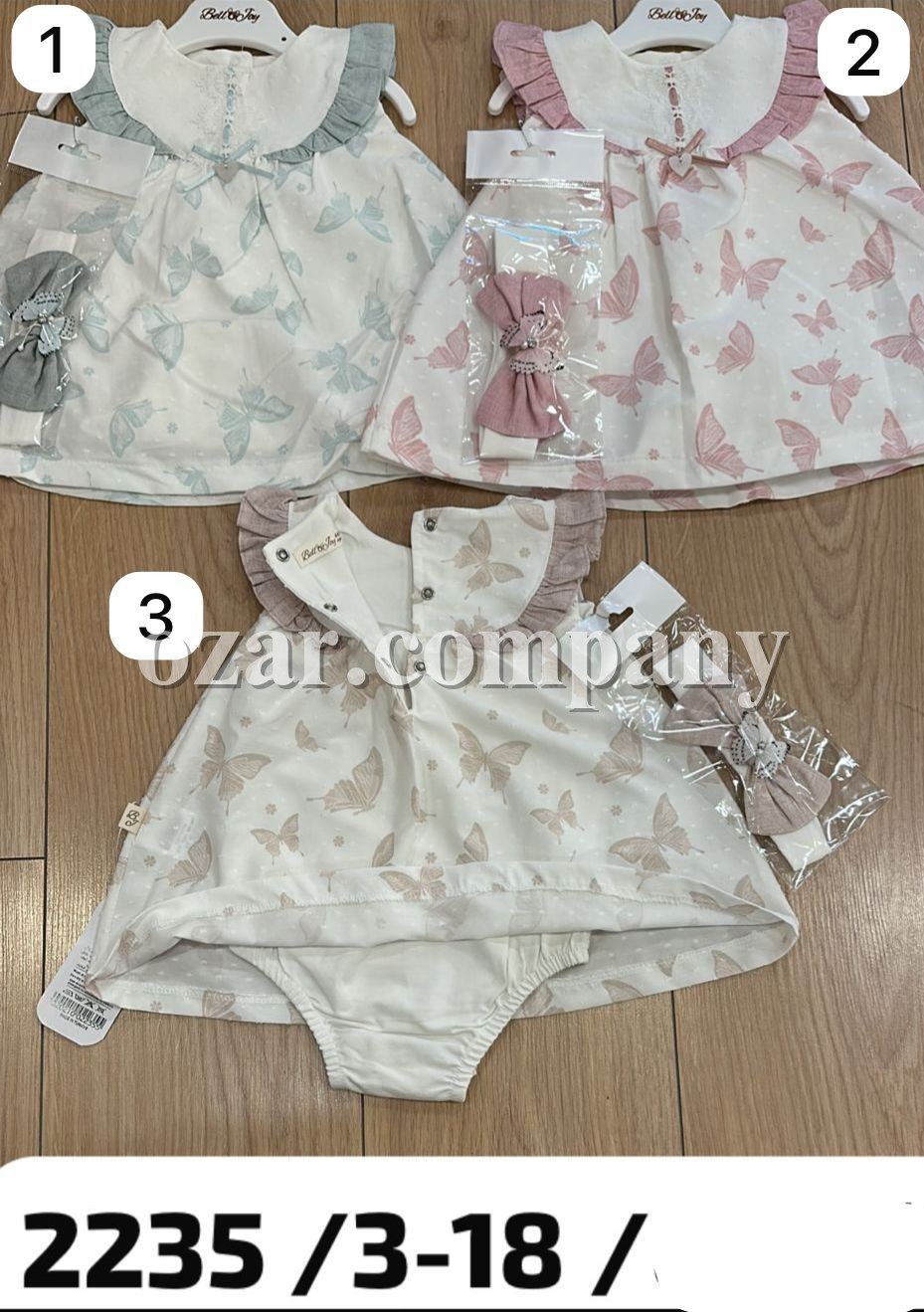 Платье Для Девочки Bello Joy (3-6/6-9/9-12/12-18мес.)