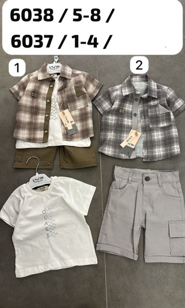 Костюм Тройка Для Мальчика Lavin (1-2-3-4лет) 