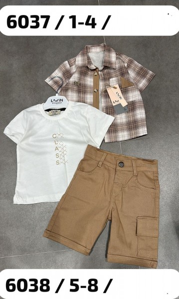 Костюм Тройка Для Мальчика Lavin (1-2-3-4лет) 