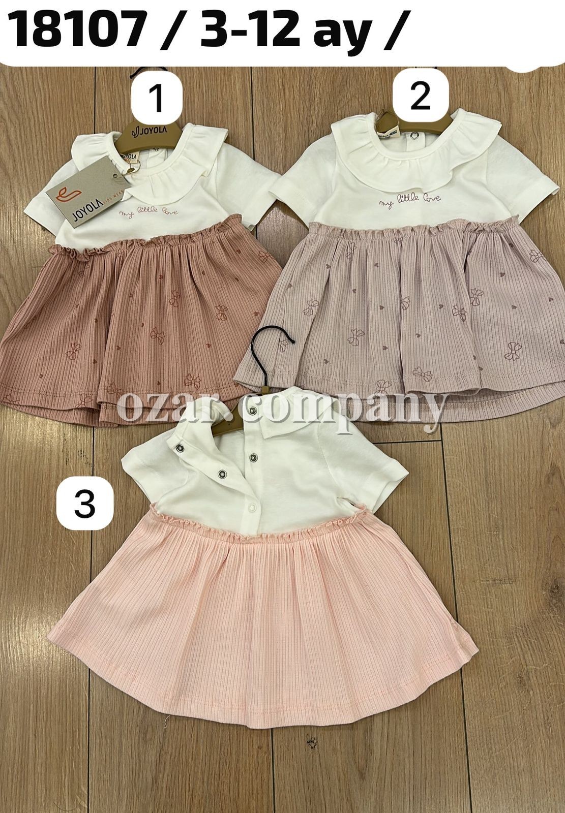Платье Для Девочки Joyola (3-6-9-12мес.)
