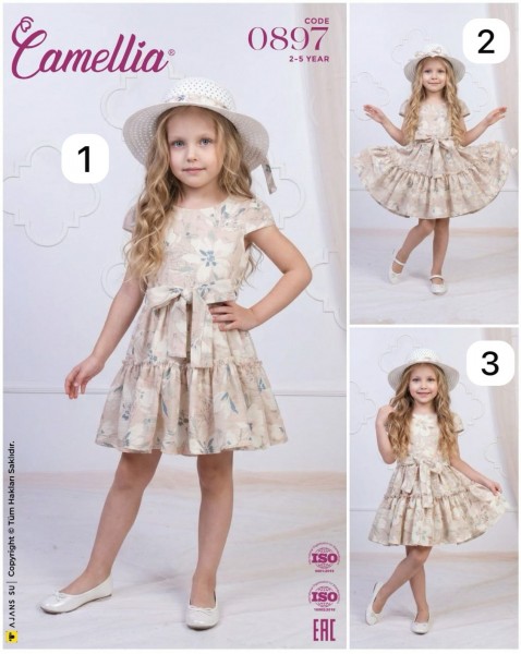 Платье Для Девочки Camellia (2-3-4-5лет)