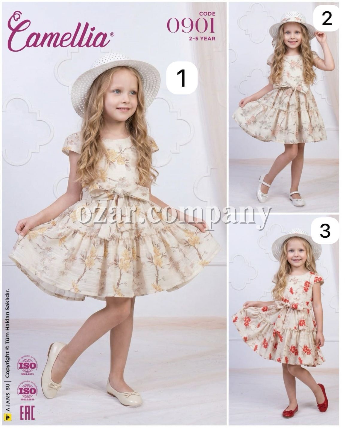 Платье Для Девочки Camellia (2-3-4-5лет)