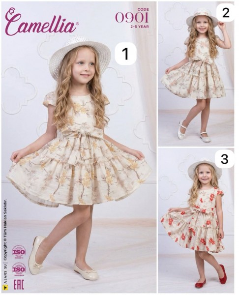 Платье Для Девочки Camellia (2-3-4-5лет)