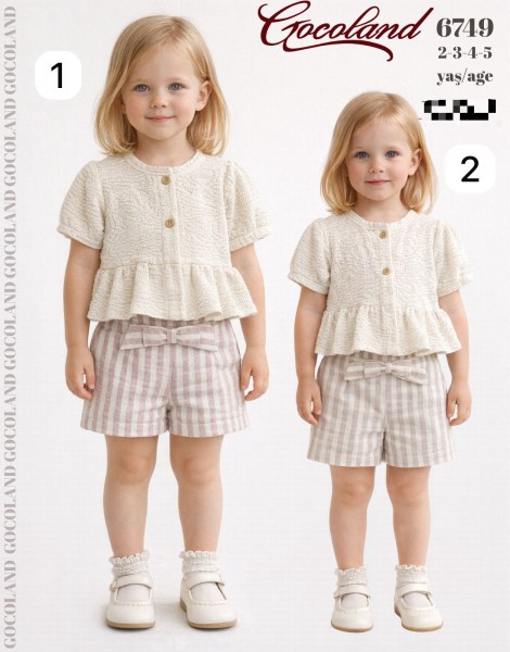 Костюм Для Девочки Cocoland (2-3-4-5лет)