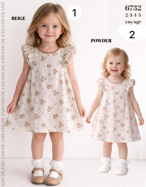 Платье Для Девочки Cocoland  (2-3-4-5лет)