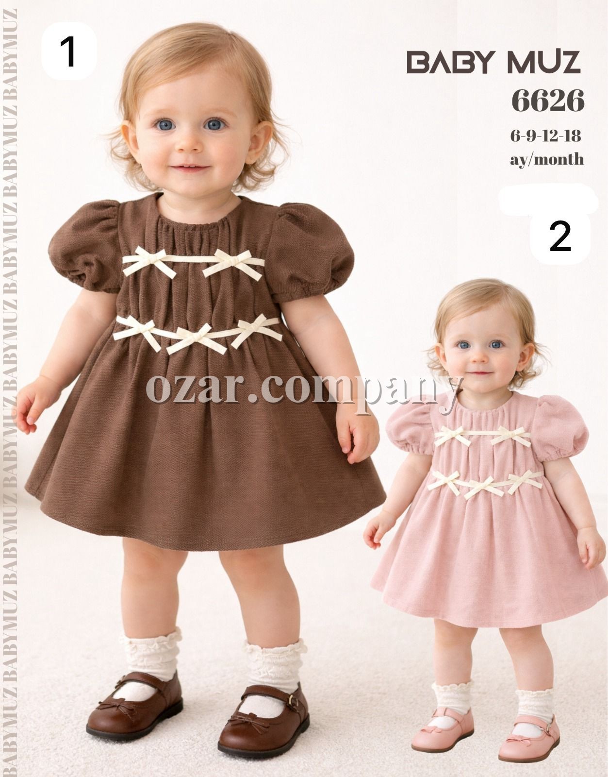 Платье Для Девочки Baby Muz (6-9-12-18мес.)