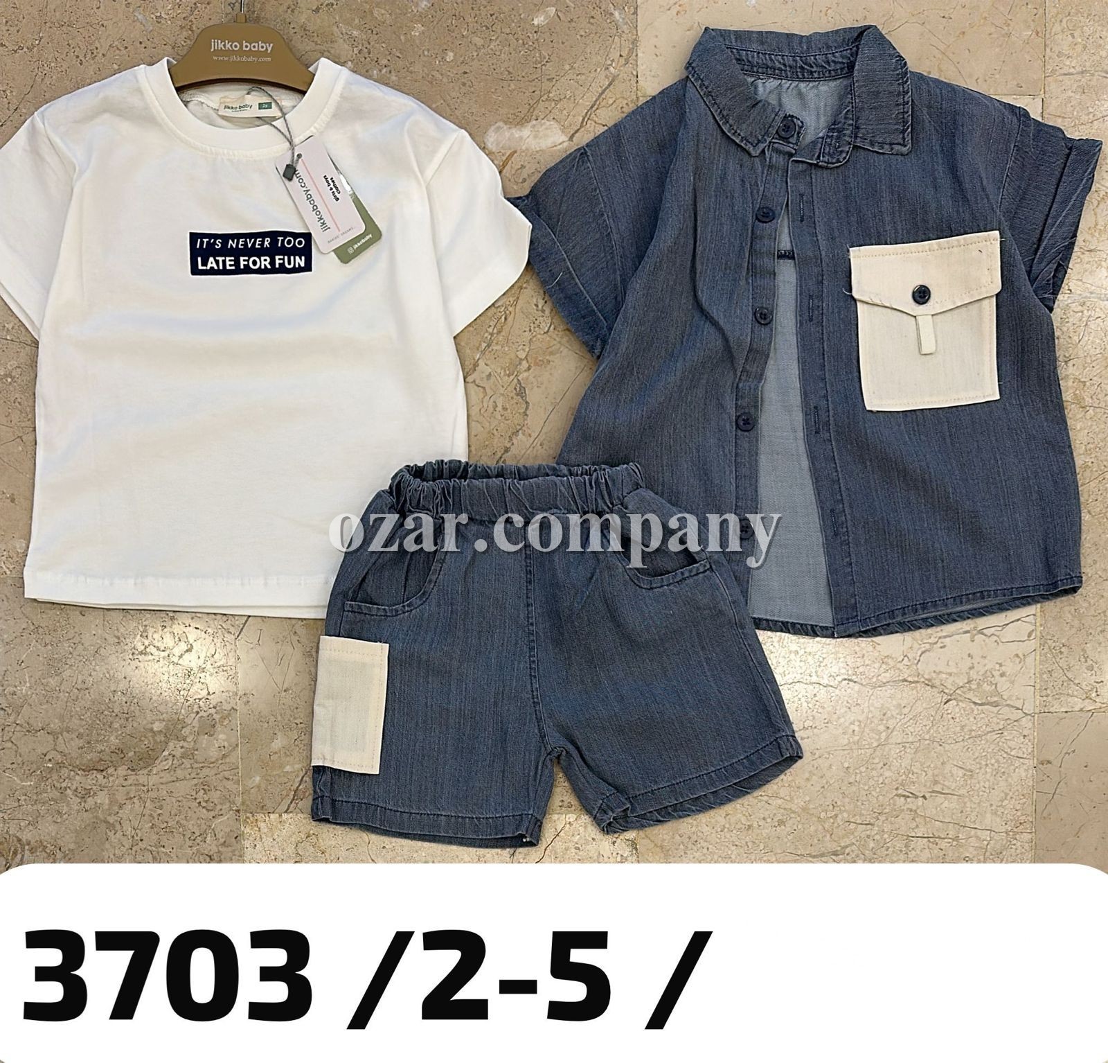 Костюм Тройка Для Мальчика Jikko Baby (2-3-4-5лет)