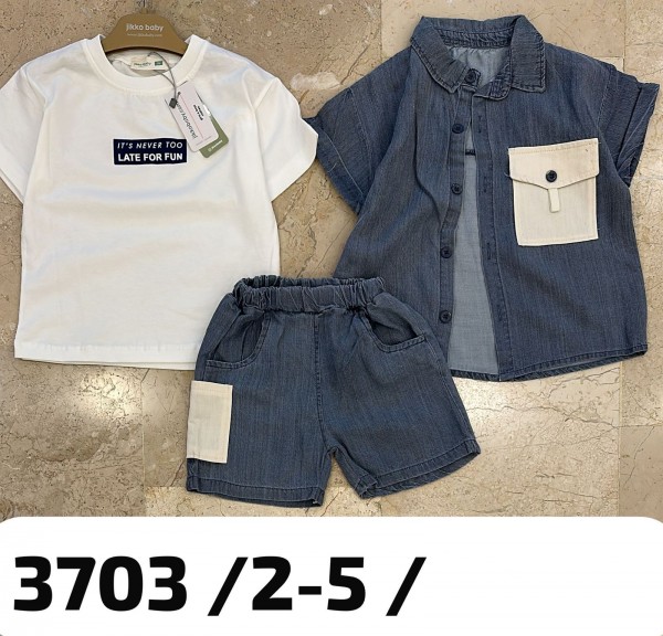 Костюм Тройка Для Мальчика Jikko Baby (2-3-4-5лет)