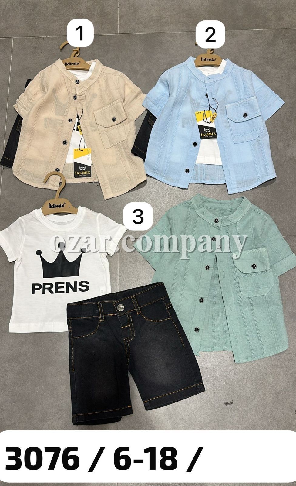 Костюм Тройка Для Мальчика Iklimix (6-9-12-18мес.)