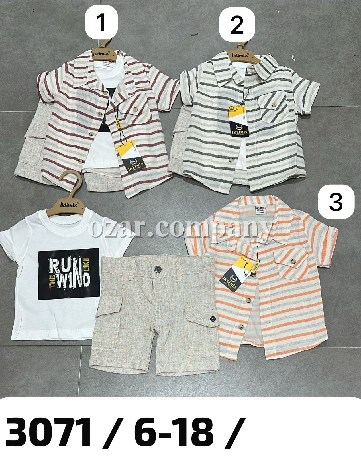 Костюм Тройка Для Мальчика Iklimix (6-9-12-18мес.)