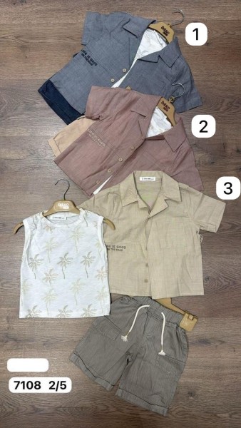 Костюм Тройка Для Мальчика Bebico (2-3-4-5лет)