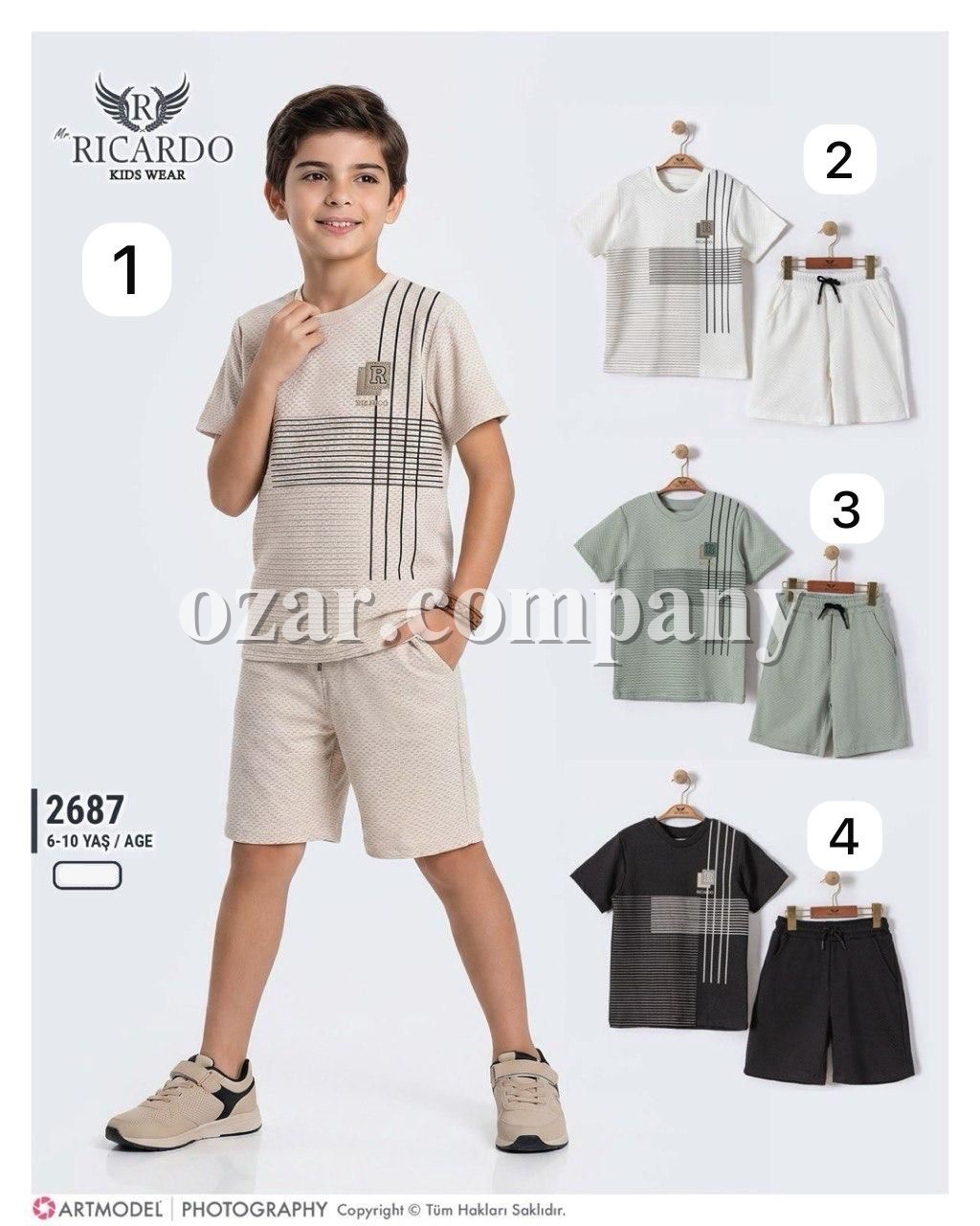 Костюм Для Мальчика Ricardo (6-7-8-9-10лет)