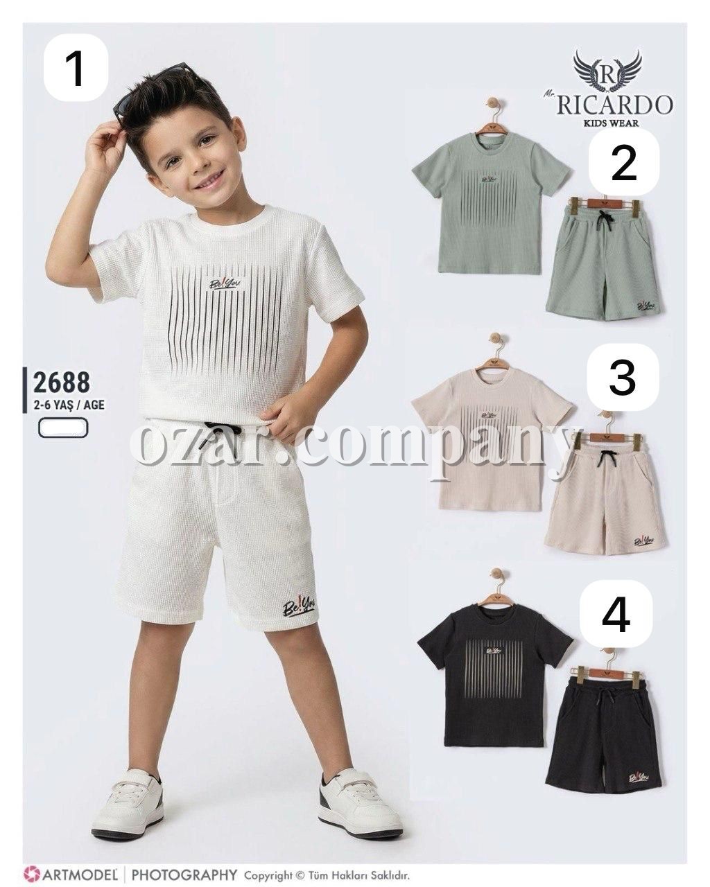 Костюм Для Мальчика Ricardo (2-3-4-5-6лет) 