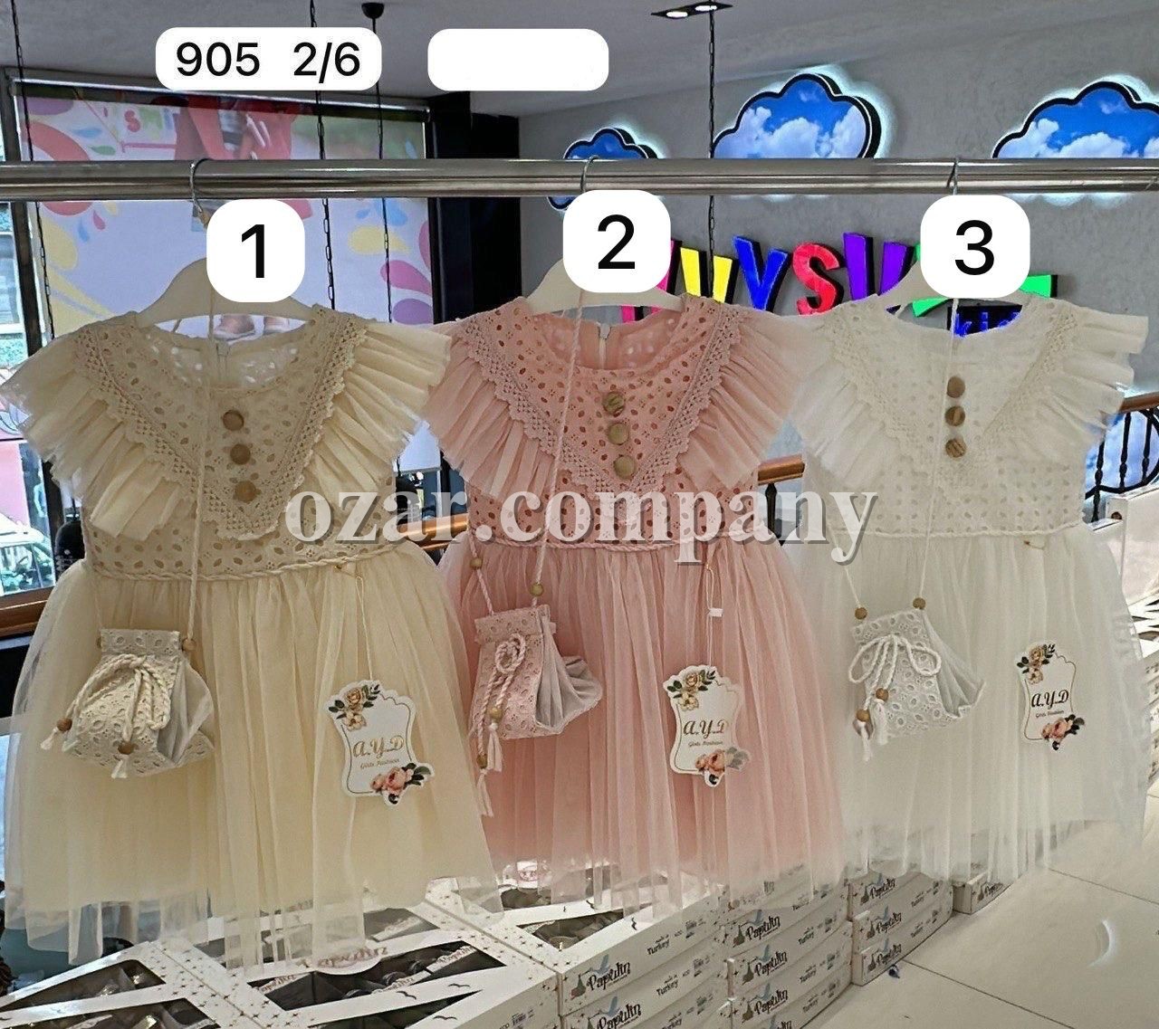 Платье Для Девочки AYD (2-3-4-5-6лет) 