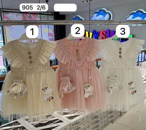 Платье Для Девочки AYD (2-3-4-5-6лет) 