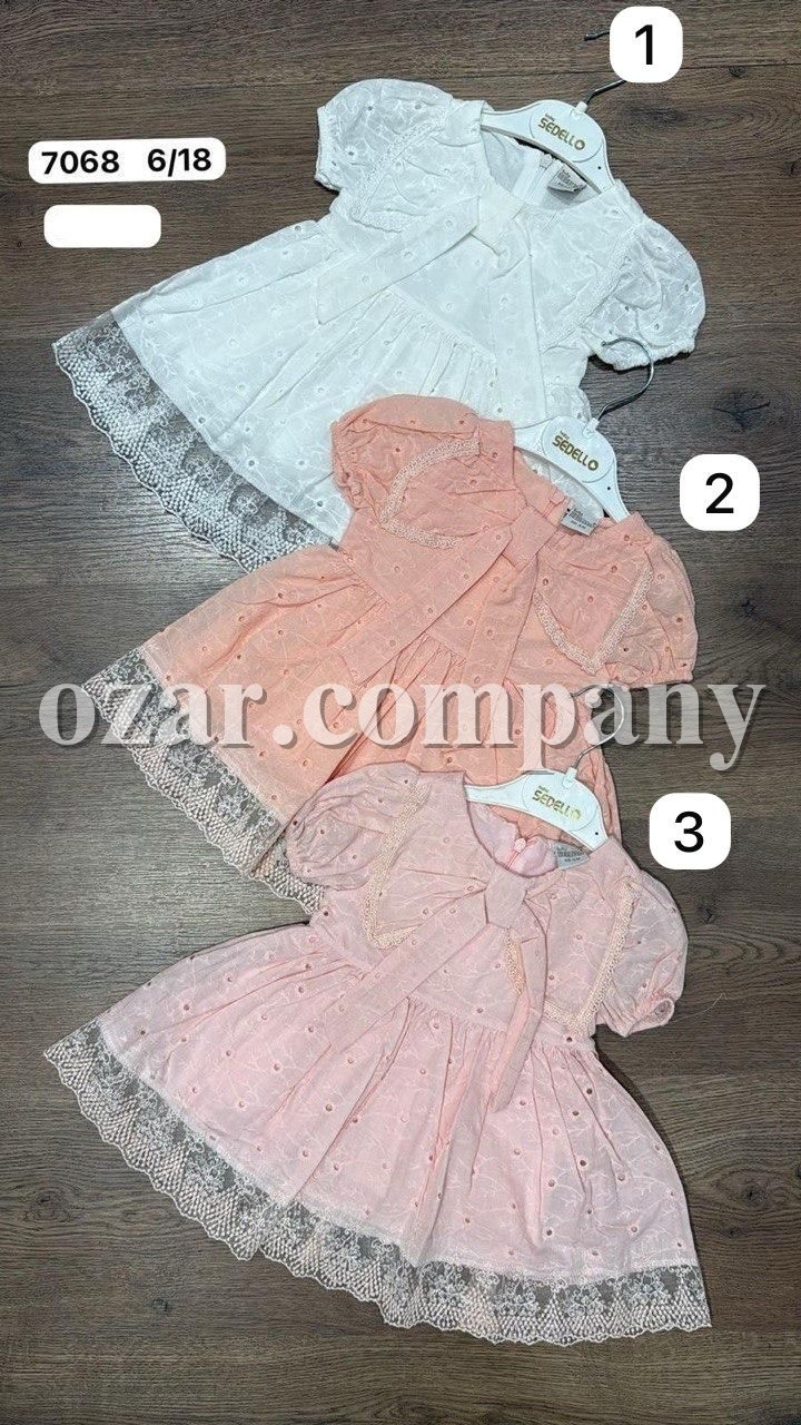 Платье Для Девочки Sedello (6-9-12-18мес.)