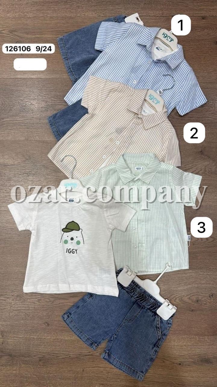 Костюм Тройка Для Мальчика Iggy (9-12-18-24мес.)
