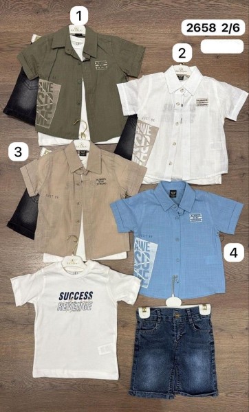 Костюм Тройка Для Мальчика Ricardo (2-3-4-5-6лет) 