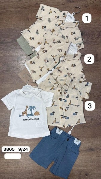 Костюм Тройка Для Мальчика Ecoo (9-12-18-24мес.)