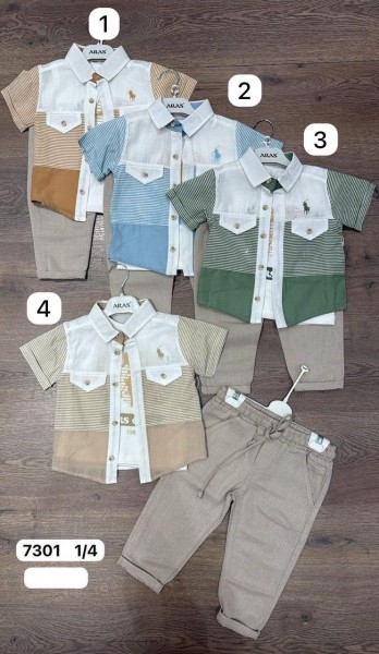 Костюм Тройка Для Мальчика Aras (1-2-3-4лет) 