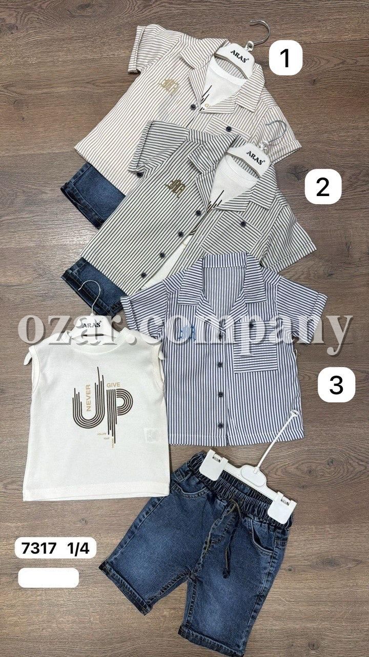 Костюм Тройка Для Мальчика Aras (1-2-3-4лет) 