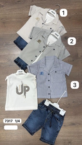 Костюм Тройка Для Мальчика Aras (1-2-3-4лет) 